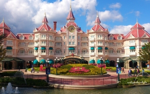 Disneyland hotel 2560x1440 paris france europe best hotels travel