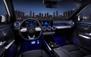 Mercedes benz eqb 350 amg 2560x1440 auto shanghai 2021 2021 cars