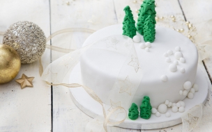 Christmas cake 2560x1440 receipt 5k