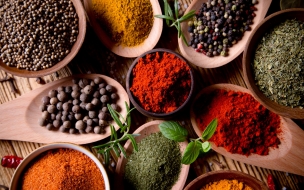 Spices 2560x1440 pepper 4k