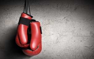 Boxing gloves 2560x1440 red boxing