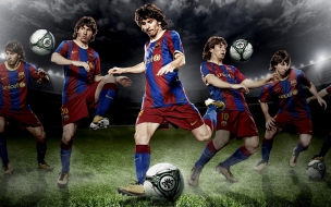 Football 2560x1440 lionel messi soccer the best players 2015