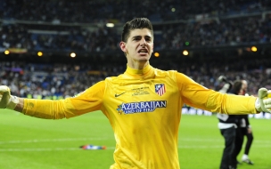 Football 2560x1440 thibaut courtois soccer the best players 2015