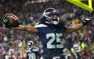 Richard sherman 2560x1440 american football nfl seattle seahawks