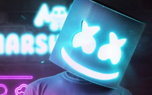 Dj marshmello 2560x1440 dj neon 4k