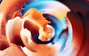 Hd 2560x1440 spirals abstract