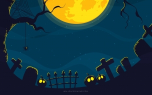 Halloween 2560x1440 8k