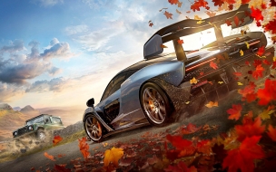 Forza horizon 4 2560x1440 e3 2018 poster 4k