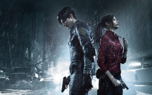 Resident evil 2 2560x1440 gamescom 2018 poster artwork 10k