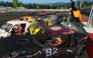 Wreckfest 2560x1440 next car game e3 2018 screenshot 4k