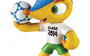 Fondo de pantalla de Fuleco Mascota del Mundial 2014