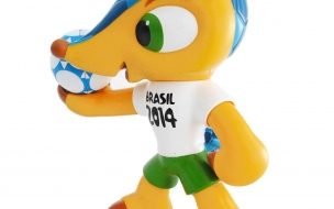 Fondo de pantalla de Mascota del Mundial 2014 Brasil Fuleco
