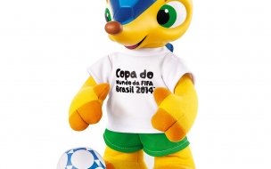 Fondo de pantalla de Fuleco Gordito como Ronaldo