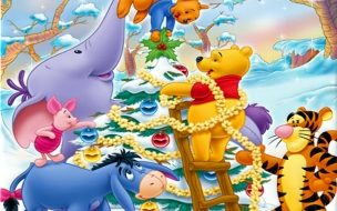 Fondo de pantalla de Fondos hd caricaturas de navidad winnie pooh
