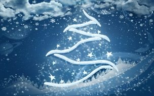 Fondo de pantalla de Fondo de pantalla arbolito en el cielo