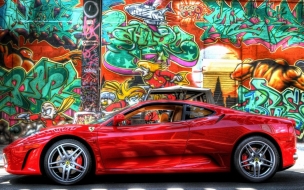 Fondo de pantalla de Ferrari HDR Wallpaper