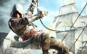 Fondo de pantalla de Edward kenway in assassins creed 4 wide