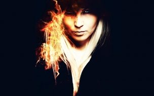 Fondo de pantalla de Burn video game Hot Hacker wallpaper