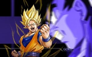 Fondo de pantalla de Goku Transformacion super sayan Level