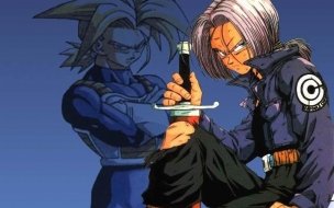 Fondo de pantalla de Trunks Realidad alterna