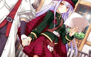 Fondo de pantalla de Anime Girl in Uniform