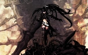 Fondo de pantalla de Black Rock Shooter Epic