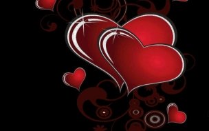 Fondo de pantalla de Heart Abstract