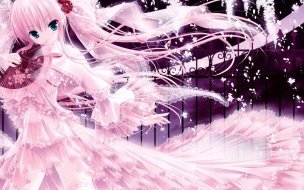 Fondo de pantalla de Anime Japanese Girl