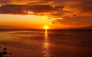 Fondo de pantalla de Caida del sol