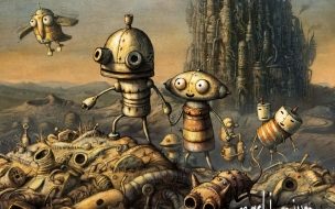 Fondo de pantalla de Cover Machinarium Game wallpaper