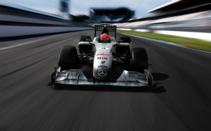 Fondo de pantalla de Mercedes F1