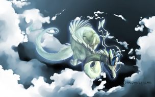Fondo de pantalla de Dragon 1