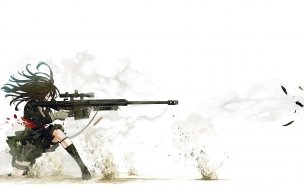 Fondo de pantalla de Anime sniper