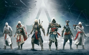 Fondo de pantalla de Assassins creed altair ezio connor edward