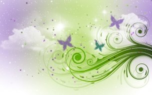 Fondo de pantalla de Mariposas en Espiral: Fondo de Pantalla 4K HD