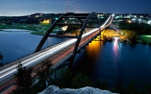 Fondo de pantalla de Pennybacker bridge austin