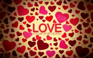 Fondo de pantalla de Countless love hearts