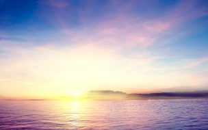 Fondo de pantalla de Tropical island sunset