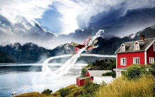 Fondo de pantalla de Norway aviation