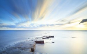 Fondo de pantalla de Sea sky horizon