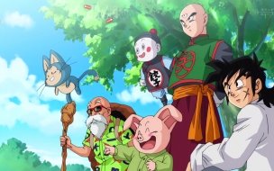 Fondo de pantalla de Dragon Ball Super Los Amigos de Goku