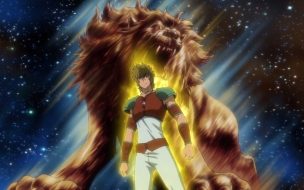 Fondo de pantalla de Los Caballeros del Zodiaco Alma de Oro El Caballero de Leo Aioria
