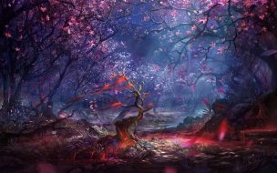 Fondo de pantalla de Fondo de pantalla Bosque Magico