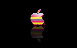 Fondo de pantalla de Apple en Lilas y Amarillos