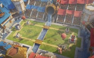 Fondo de pantalla de Campo Batalla Clash Royale