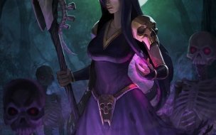 Fondo de pantalla de La bruja de Clash Royale en Wallpaper