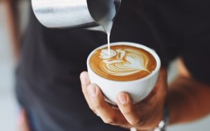 Fondo de pantalla de Cafe Dibujo Flor