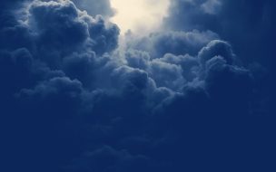 Fondo de pantalla de Fondo de Pantalla Cielo Nublado Azul