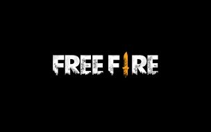 Fondo de pantalla de Free fire logo 5120x2880