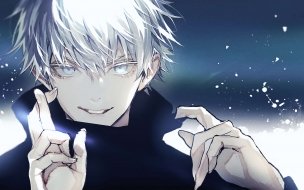 Fondo de pantalla de Satoru gojo de jujutsu kaisen 3840x2160